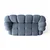 ATELIER DEL SOFA Sofa dvosed Octavio Navy Blue