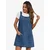 Imily Bela Obleka moder denim