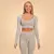 BeastPink Women‘s Sense Crop Top Grey