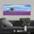 WallXpert slika na platnu YTY580755, usamljeno drvo u polju lavande pod plavim nebom, 30 x 80 cm