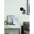 Open Design OR81411 - Zidna lampa BAO 1xE27/8W/230V crna/dimljeno-siva