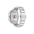 Guess Ročna ura GW0816G1 Srebrna