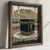 WallXpert uramljena MDF slika DOS031-33, Kaba u Meki sa minaretima i hodočasnicima, 34 x 34 cm