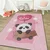 Conceptum Hypnose Tepih Hmi Kdc-41, Pravougaoni, 100 x 140 cm, Roze