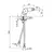 Baterija za bide KERAMIC KK29101