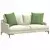Jastučići za sofu 2 pcs Svijetlo zelena 60 x 60 cm