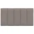 Vidaxl Blazina za vzglavje Hanko taupe 80 cm blago