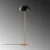 Opviq Podna lampa Mixed-11513-US, 40x40x154 cm, IP20, Crno-zlatne boje