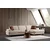 ATELIER DEL SOFA Ugaona sofa-krevet Nice L Corner Right Cream (560ARE4167)