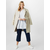KAFFE CURVE Bluza LONE, bela