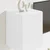 TV zidni ormar Zidne 2 pcs Sjajno bijelo 30 x 31 x 40 cm