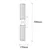 Opviq Fellini MR 879 Zidna lampa, Crna