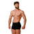 GymBeam Muške bokserice Soft 2Pack Black