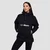 GymBeam Women‘s Rain Smock Jacket Black