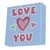 Diamond Dotz Dijamantski mozaik Love, 15x15cm