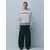 Pull&Bear Majica NFL Los Angeles pegasto siva/črna/bela