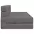Sofa na razvlačenje Svjetlosiva 152 x 86,5 x 60 cm Tkanina