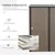 Homestar Vrtna uta 1615x945x196 cm rjava