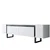 Hanah Home TV Komoda Yildiz, 180x50x30 cm, Belo-Crna