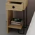 Hanah Home Noćni ormarić Sirius 32x61x30cm Hrast