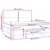 Vidaxl Box spring postelja z vzmetnico temno modra 200x200 cm žamet