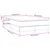 Vidaxl Box spring postelja z vzmetnico krem 120x190 cm blago