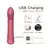 Vibrator Julie YQW 672, 18cm, Ružičasti