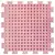 Ortek Masažna podloga Puzzle Mix Pastel 6 elementov
