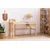 Hanah home Radni sto 130x73,5x60?cm Bež