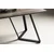 Venture Design Jedilna miza 180x90x75 cm črna