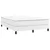 Vidaxl Box spring postelja z vzmetnico bel 140x190 cm umetno usnje
