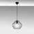 Opviq Luster Vazo-2926, 116cm 25x25 cm, Crni