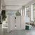 MID.YOU Pregradna Stena Flexmiut 1, Siva, 2-Delna