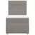 vidaXL vidaXL Box spring postelja z vzmetnico taupe 100x200 cm blago, (21291408)