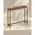 Songmics Konzolna miza 20x80x812 cm vintage rjava