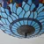 Endon 112250 - Luster na lancu Tiffany DRAGONFLY 3xE27/60W/230V prečnik 50 cm