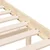 shumee vidaXL Posteljni okvir 75x190 cm masiven les