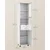 Songmics Kopalniška omarica 40x30x165 cm Bela