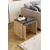 Hanah Home set umetnutih stočića Arya, 48 cm, hrast Sonoma / antracit