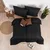 Posteljnina Black damast saten EMI