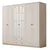 Hanah Home Ormar Rb-019, 210x210x52 cm, Bež
