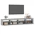 TV ormarić s LED svjetlima boja hrasta sonome 240x35x40 cm