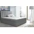 Boxspring postelja Nero - 200x200 cm