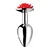 analni čep Red Rose