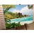 Slika čudovita plaža na otoku La Digue - 90x60