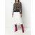 Lanvin - JL monogram cardigan - women - Brown