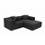 Atelier del Sofa Ugaona garnitura Mora XL 230x69x180cm Antracit