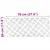 Stepenica Pravokutni 2 pcs Srebrno 70 x 30 cm Aluminij