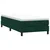 Vidaxl Box spring postelja brez vzmetnico temno zelena 90x220 cm žamet