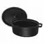 Oval Cocotte cooking pot, cast iron, 37cm/8L, Black - Staub